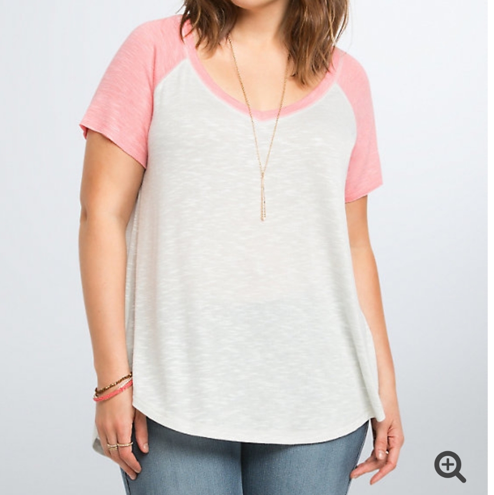 Torrid Raglan Swing Top